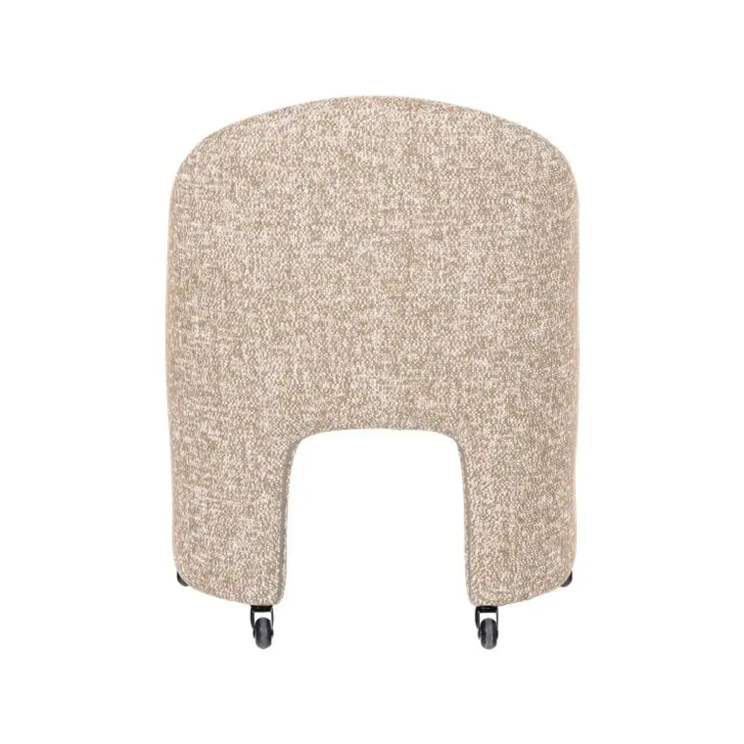 WOOOD Eetkamerstoelen|Cordo Eetkamerstoel Met wielen Naturel