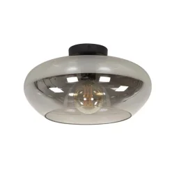 Kalfort Plafondlampen|Cortana 1-lichts Plafondlamp Smoke
