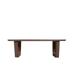 Livingfurn Salontafels|Cortez Salontafel Deens ovaal walnoot 130cm