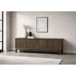Livingfurn Industriele Kasten|Tv Meubels|Cortez Tv meubel walnoot 170cm