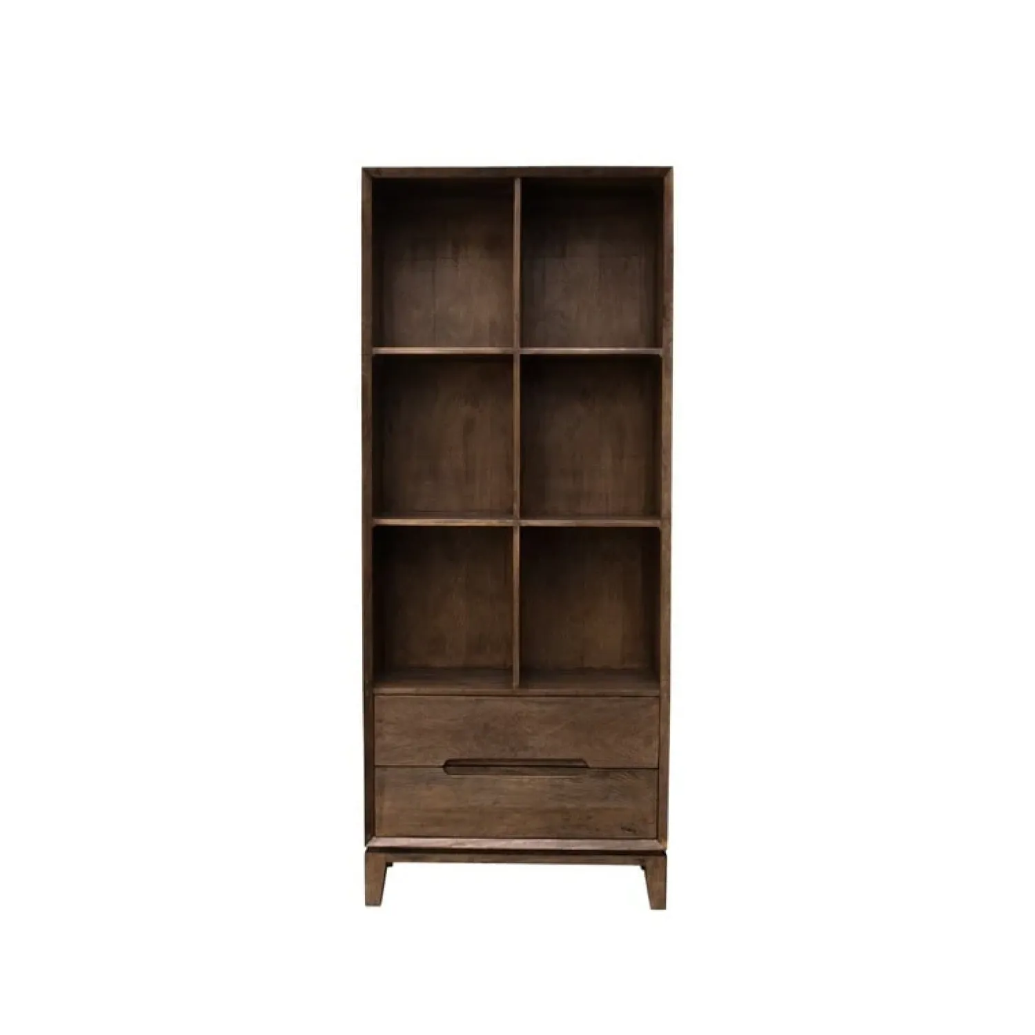 Livingfurn Vakkenkasten|Industriele Kasten|Cortez Vakkenkast walnoot 83 cm
