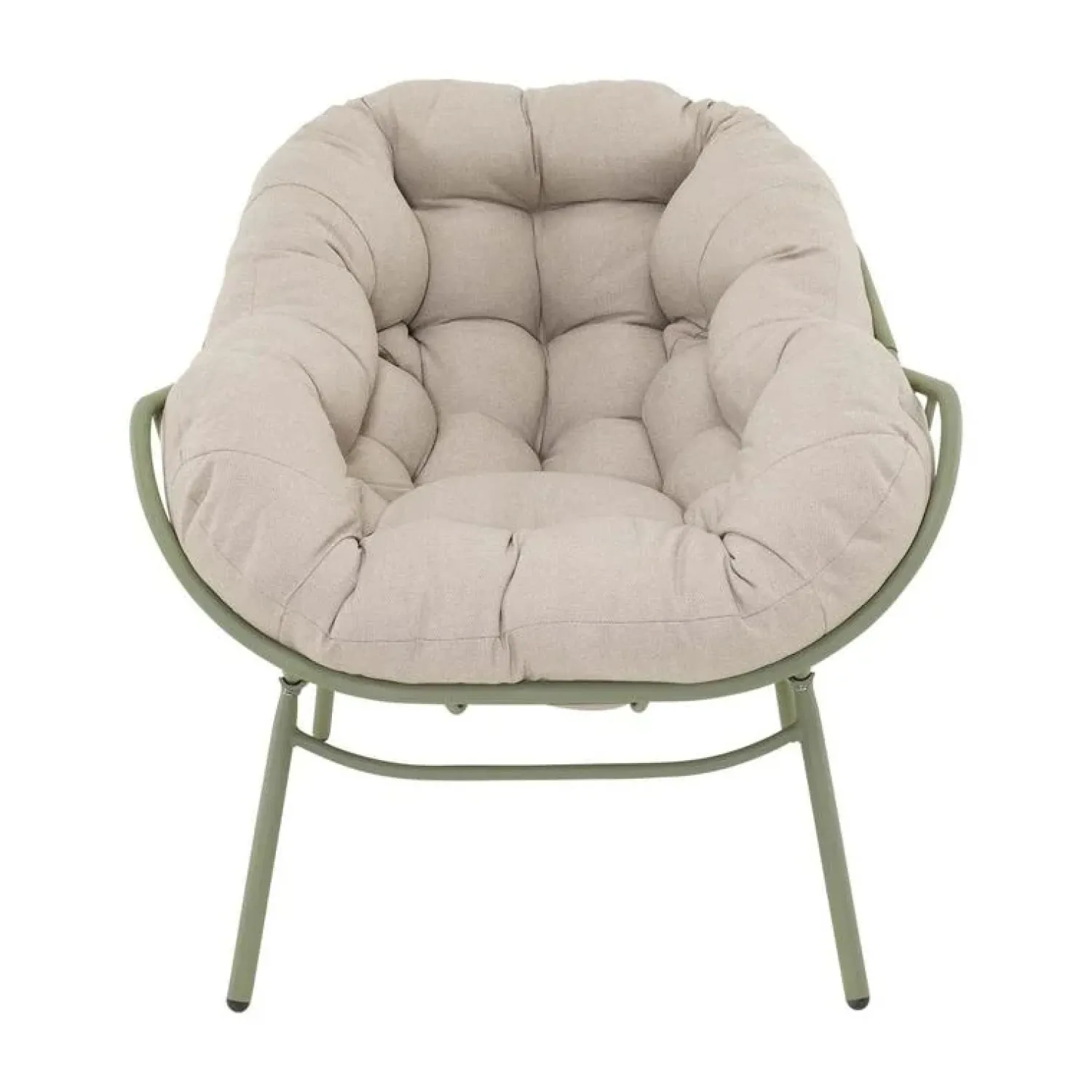 Lesli Living Tuinstoelen|Cozy Relaxstoel aluminium beige