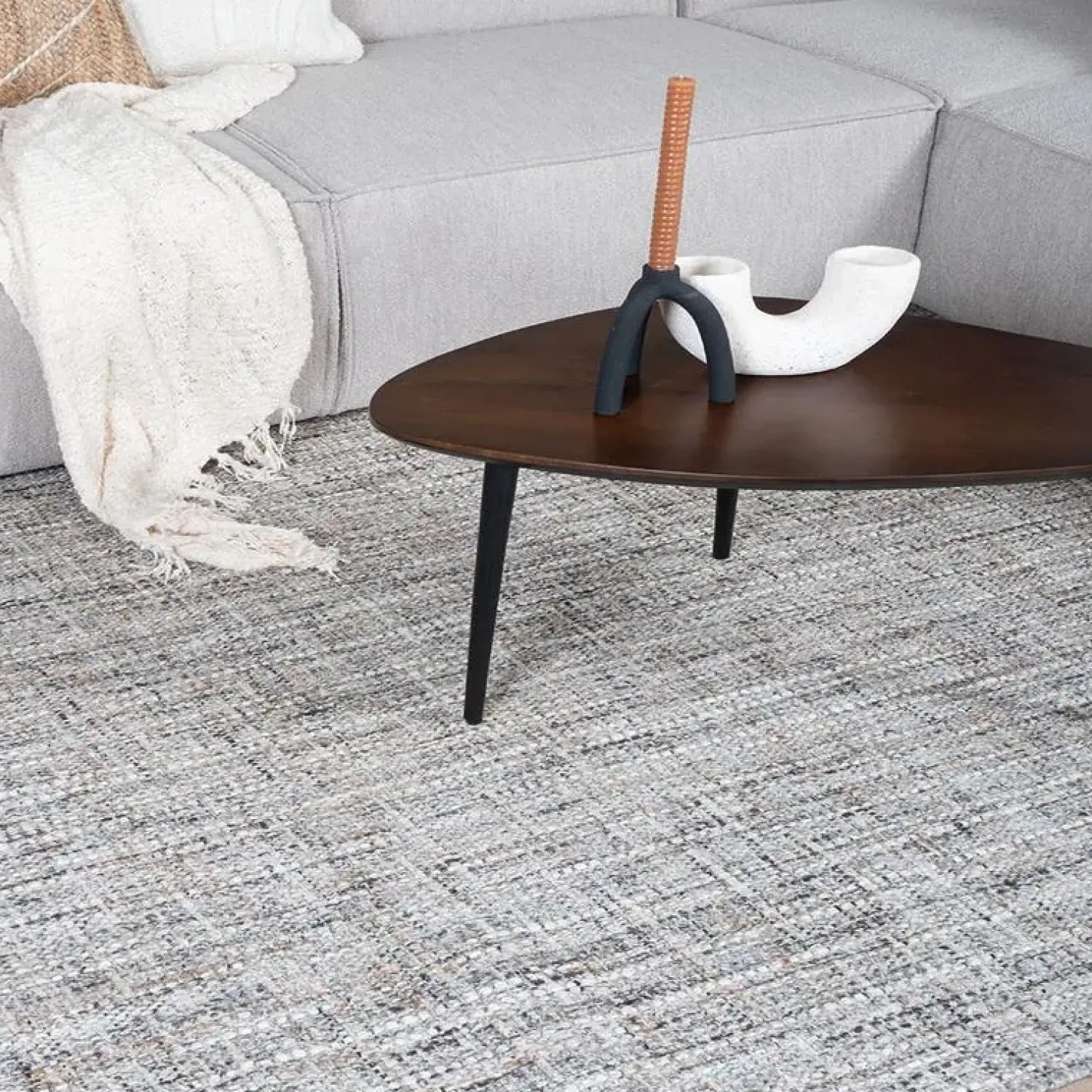 Decor 88 Vloerkleden|Cross vloerkleed Grijs/Beige 200x280cm