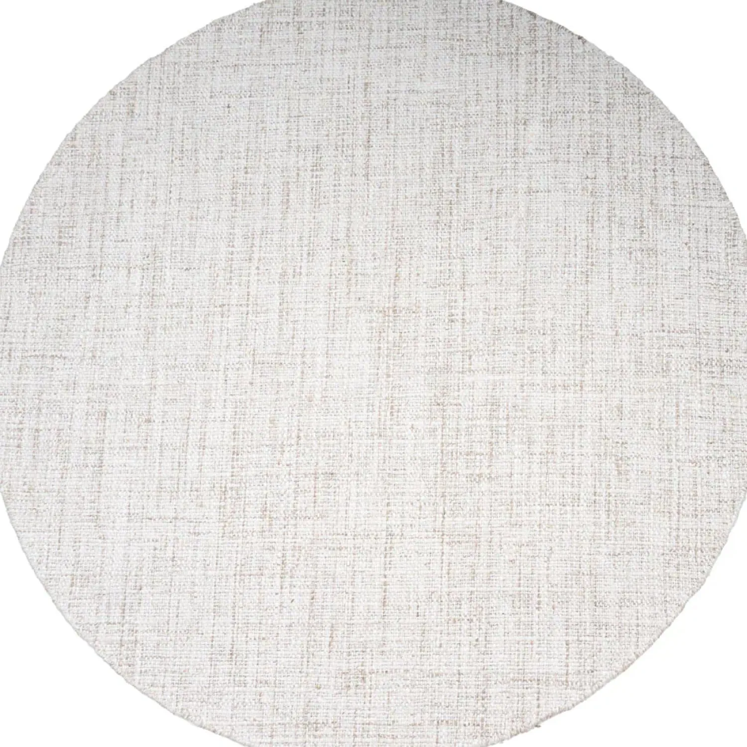 Decor 88 Vloerkleden|Cross vloerkleed Licht Beige Rond 200x200cm