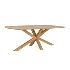 Tower living Eettafels|Crotone Eettafel deens ovaal Acaciahout 180 cm