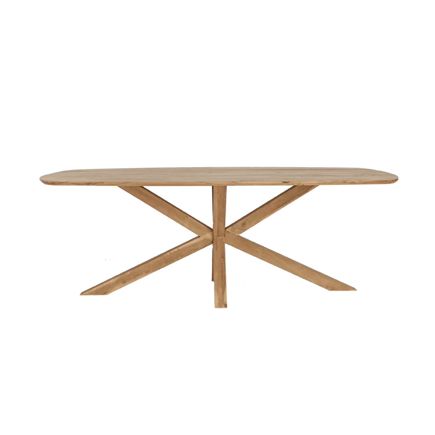 Tower living Eettafels|Crotone Eettafel deens ovaal Acaciahout 220 cm