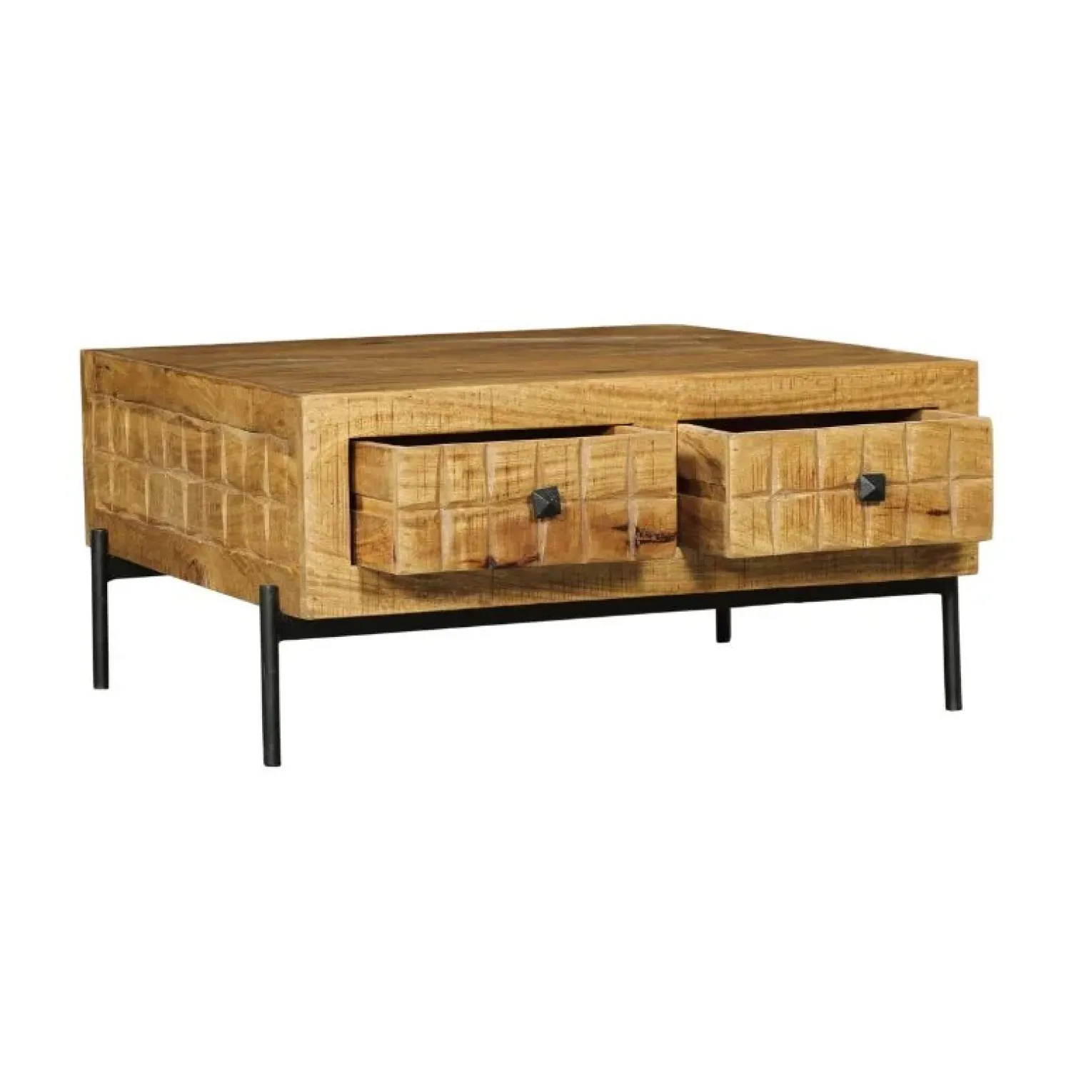 Furndea Salontafels|Cubical Salontafel mangohout