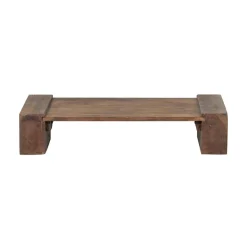 WOOOD Salontafels|Cuno Salontafel laag mangohout donkerbruin