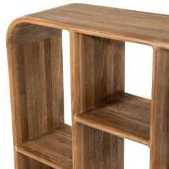 By Boo Wandkasten|Industriele Kasten|Cup & Co Wandkast Large Bruin 110cm