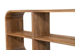 By Boo Wandkasten|Industriele Kasten|Cup & Co Wandkast Medium Bruin 120cm