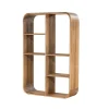 By Boo Wandkasten|Industriele Kasten|Cup & Co Wandkast Small Bruin 90cm