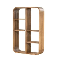 By Boo Wandkasten|Industriele Kasten|Cup & Co Wandkast Small Bruin 90cm