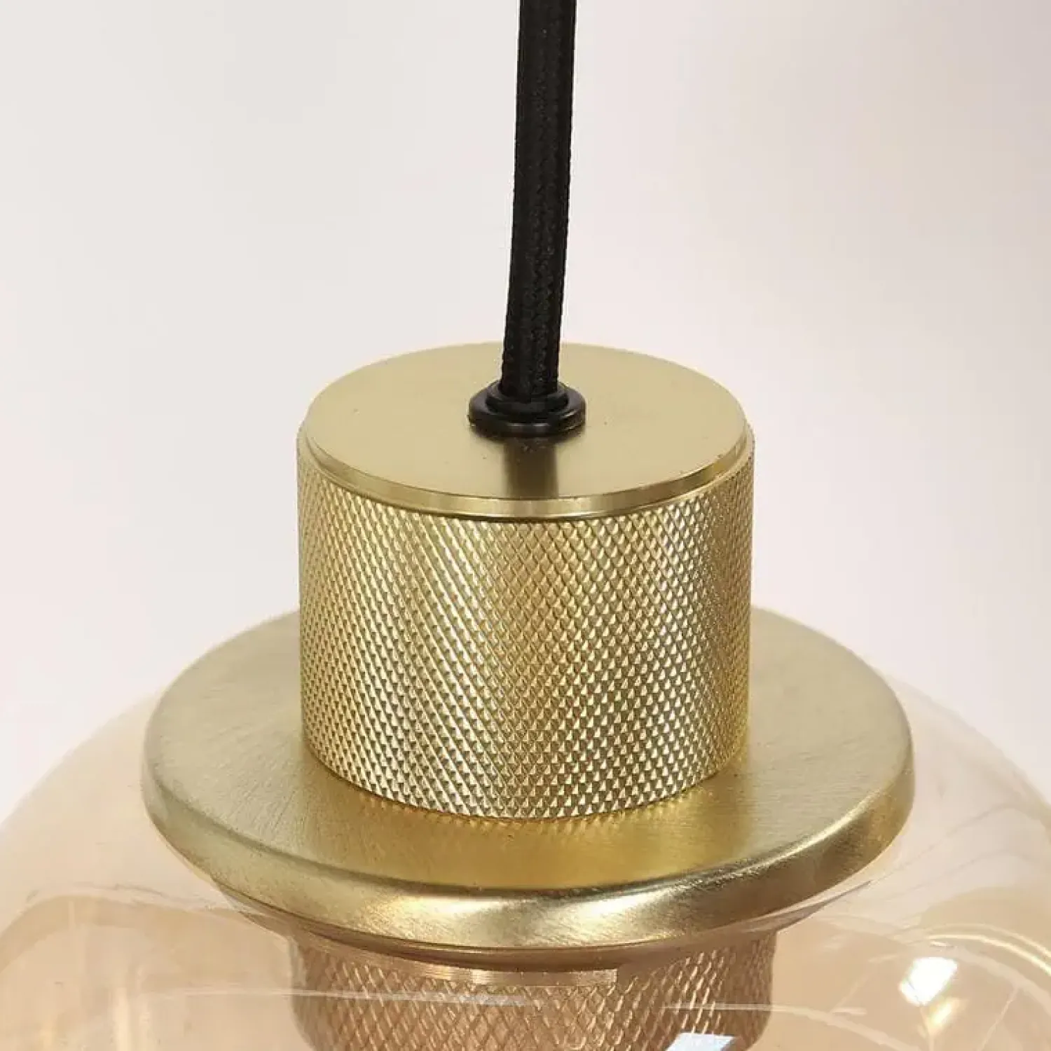 Trading Lighting Hanglampen|Glazen Hanglamp|Curtis 6+3 lichts Hanglamp Amber