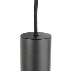 Steinmex Hanglampen|Glazen Hanglamp|Curtis 6+3 lichts Hanglamp Smoke