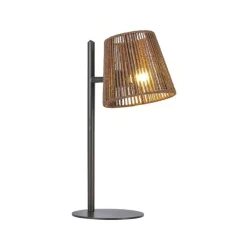Trading Lighting Tafellampen|Daan 1-lichts Tafellamp Bruin