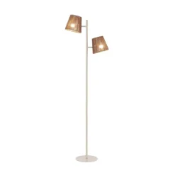 Trading Lighting Vloerlampen|Daan 2-lichts Vloerlamp Zand