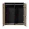 vtwonen Industriele Kasten|Kledingkasten|Daily Kledingkast dubbel grenen beige 100cm