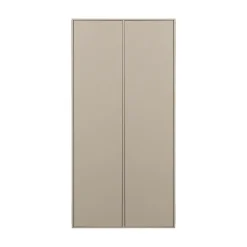 vtwonen Industriele Kasten|Kledingkasten|Daily Kledingkast dubbel hoog grenen beige 100cm