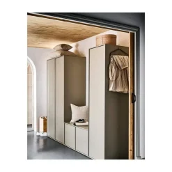 vtwonen Industriele Kasten|Kledingkasten|Daily Kledingkast dubbel smal grenen beige 100cm