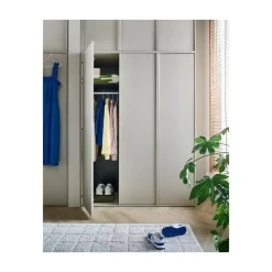vtwonen Industriele Kasten|Kledingkasten|Daily Kledingkast enkel hoog grenen beige 50cm