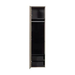 vtwonen Industriele Kasten|Kledingkasten|Daily Kledingkast enkel hoog grenen beige 50cm