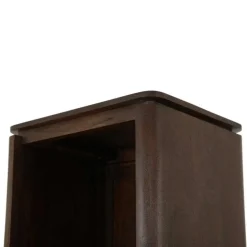 Furndea Boekenkasten|Industriele Kasten|Dallas Boekenkast Bruin Mangohout 55cm
