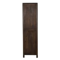 Furndea Boekenkasten|Industriele Kasten|Dallas Boekenkast Bruin Mangohout 55cm