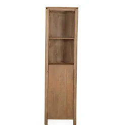 Furndea Boekenkasten|Industriele Kasten|Dallas Boekenkast Naturel Mangohout 55cm