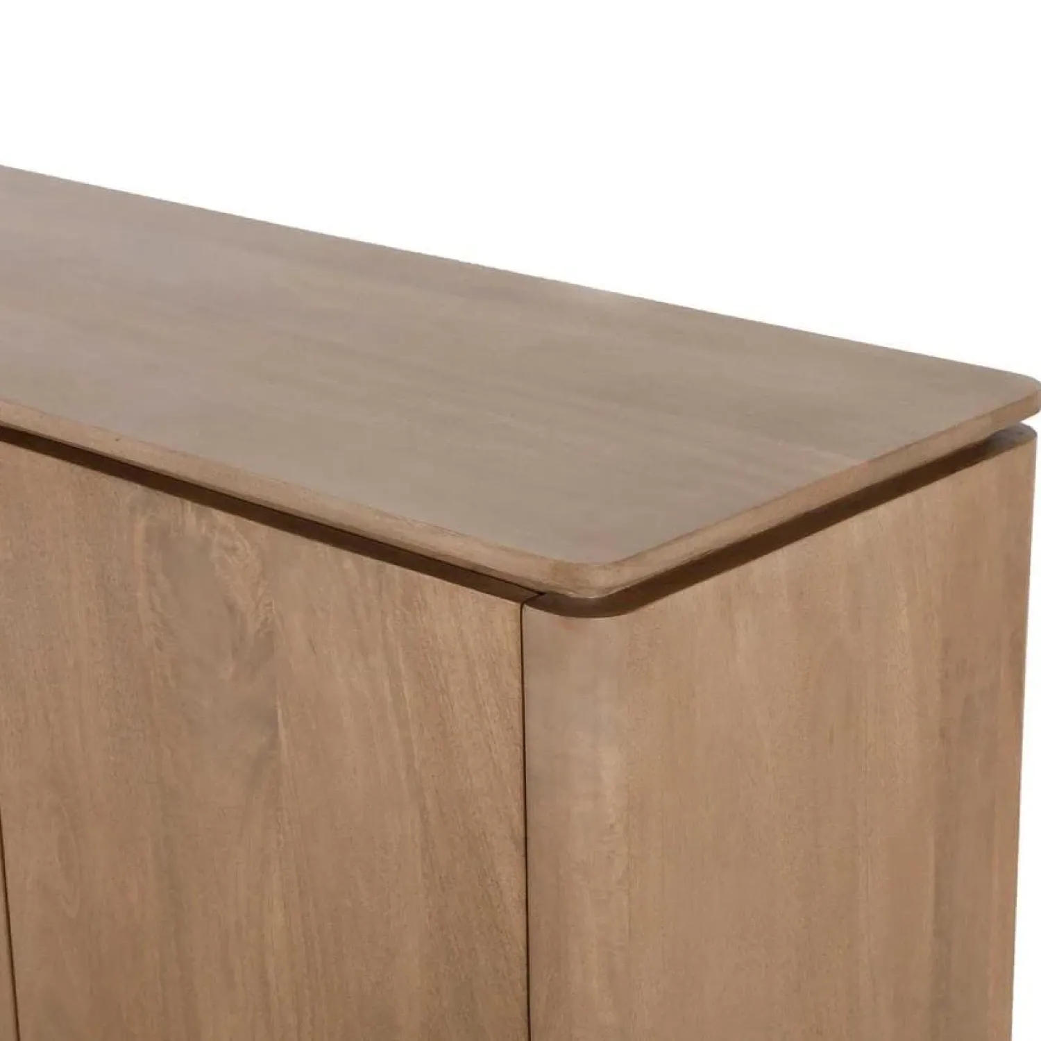 Furndea Dressoirs|Industriele Kasten|Dallas Dressoir Naturel Mangohout 165cm
