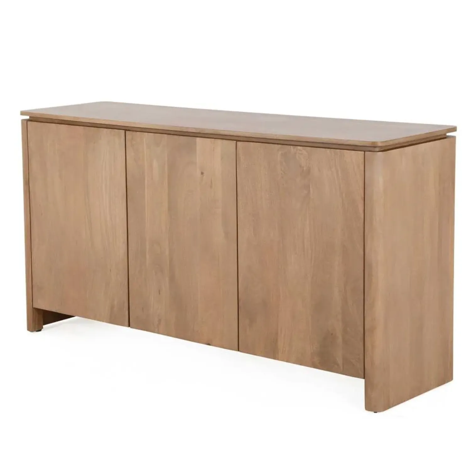 Furndea Dressoirs|Industriele Kasten|Dallas Dressoir Naturel Mangohout 165cm