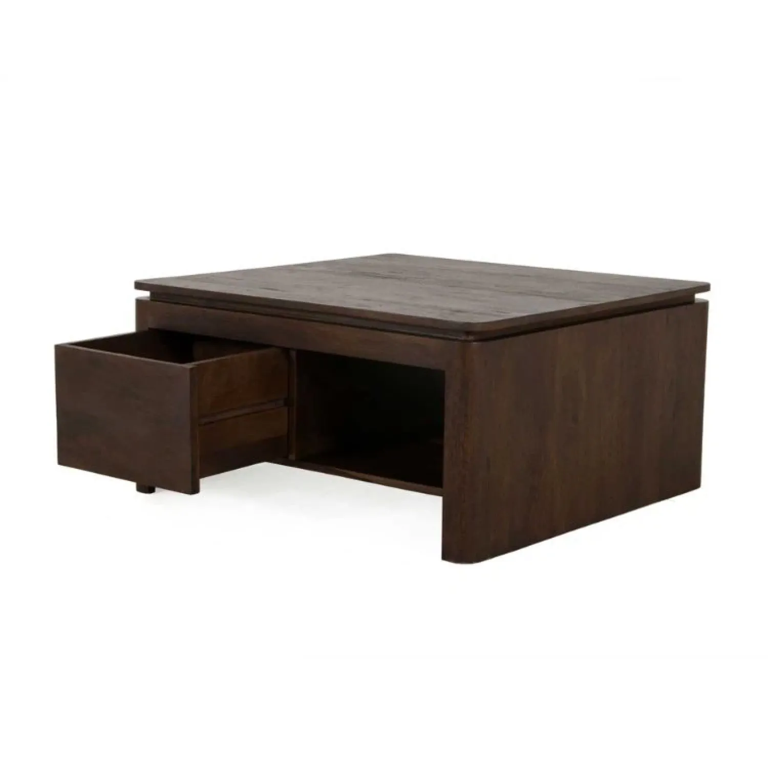 Furndea Salontafels|Dallas Salontafel vierkant Bruin Mangohout 80cm