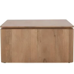 Furndea Salontafels|Dallas Salontafel vierkant Naturel Mangohout 80cm