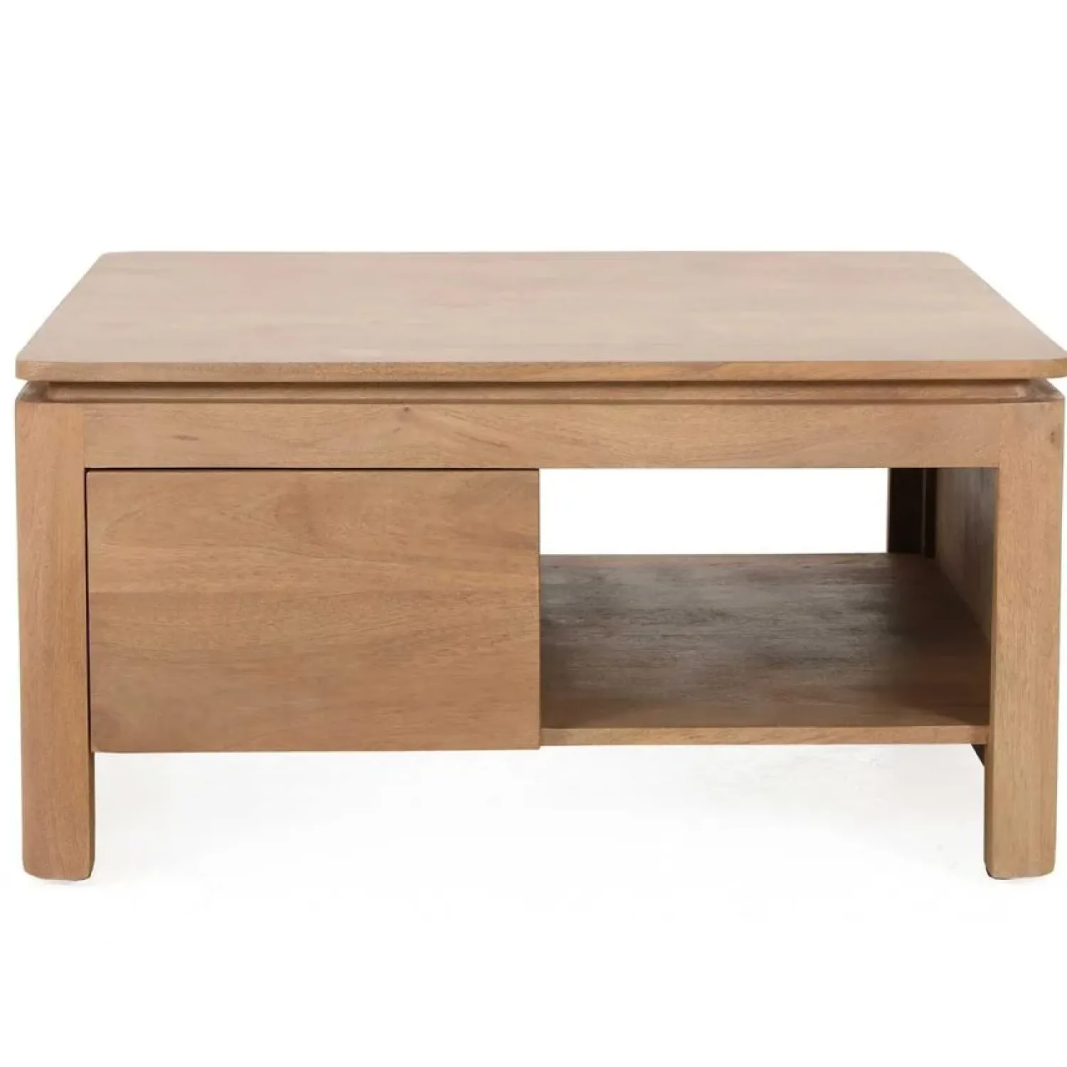 Furndea Salontafels|Dallas Salontafel vierkant Naturel Mangohout 80cm