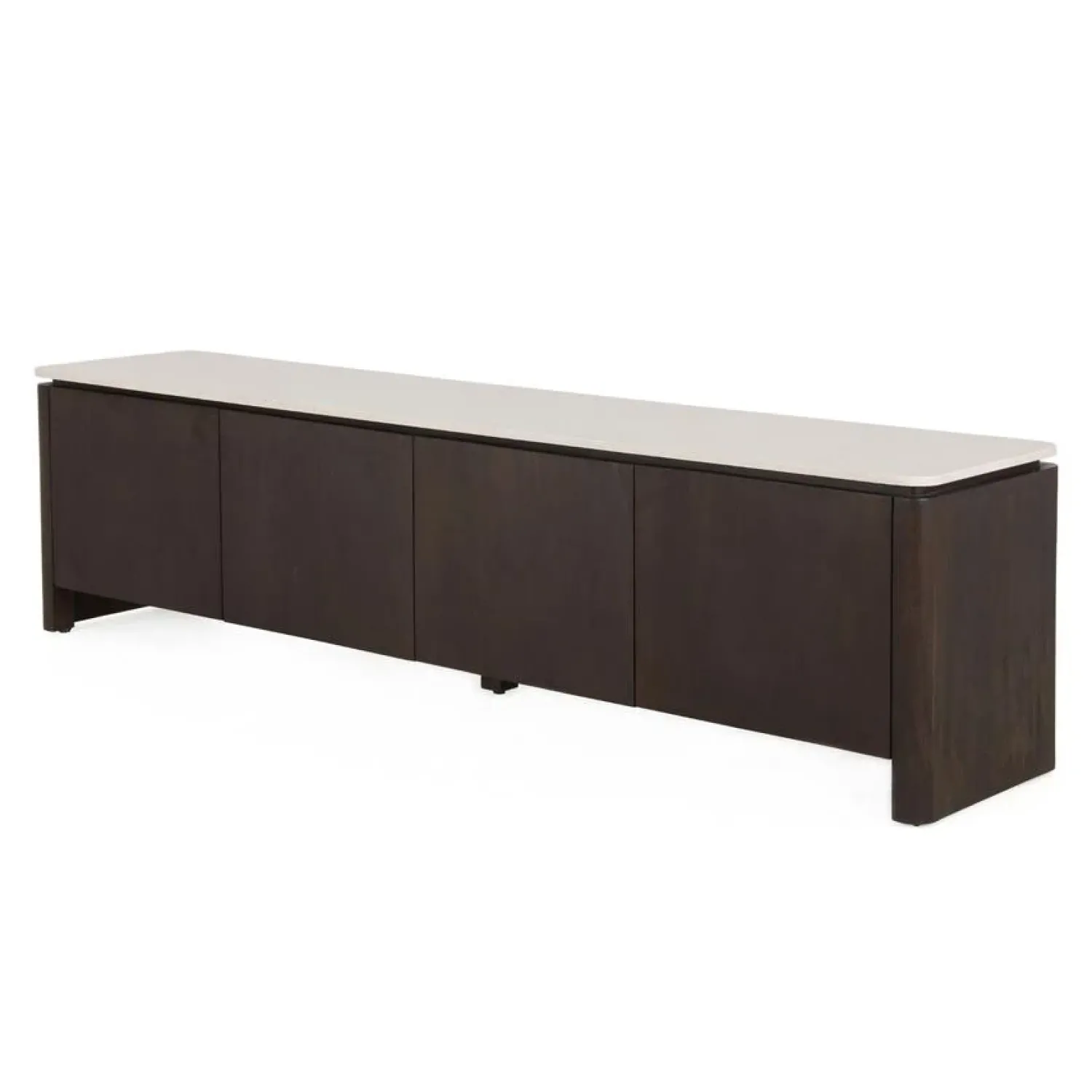 Furndea Industriele Kasten|Tv Meubels|Dallas Tv meubel Bruin Mangohout 210cm