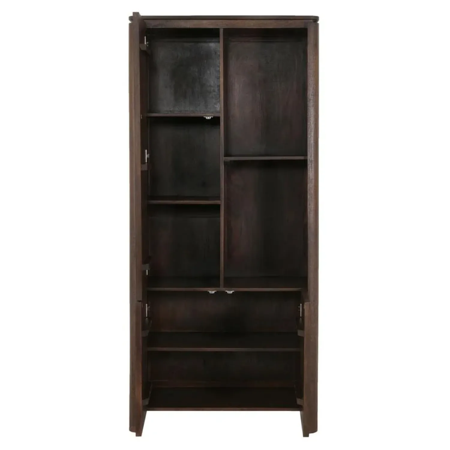 Furndea Vakkenkasten|Industriele Kasten|Dallas Vakkenkast Bruin Mangohout 90cm