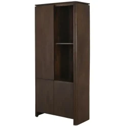 Furndea Vakkenkasten|Industriele Kasten|Dallas Vakkenkast Bruin Mangohout 90cm
