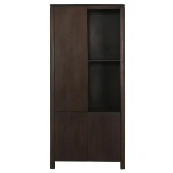 Furndea Vakkenkasten|Industriele Kasten|Dallas Vakkenkast Bruin Mangohout 90cm