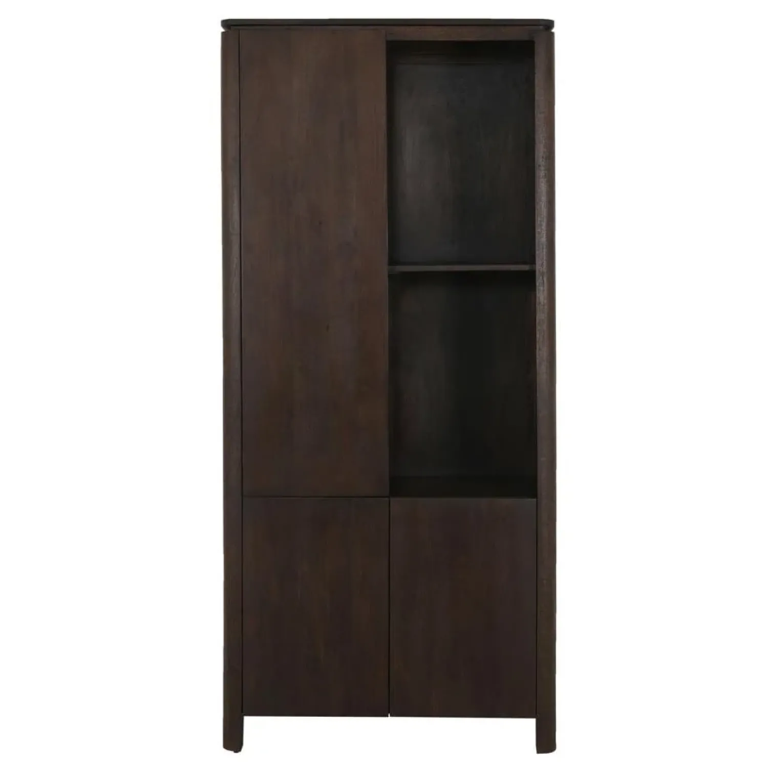 Furndea Vakkenkasten|Industriele Kasten|Dallas Vakkenkast Bruin Mangohout 90cm