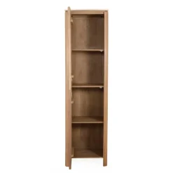 Furndea Wandkasten|Industriele Kasten|Dallas Wandkast Naturel Mangohout 55cm