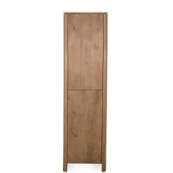 Furndea Wandkasten|Industriele Kasten|Dallas Wandkast Naturel Mangohout 55cm