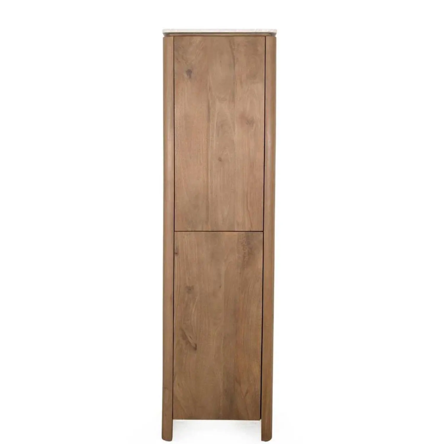 Furndea Wandkasten|Industriele Kasten|Dallas Wandkast Naturel Mangohout 55cm