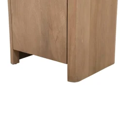 Furndea Wandkasten|Industriele Kasten|Dallas Wandkast Naturel Mangohout 55cm
