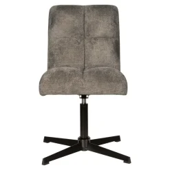 PTMD Eetkamerstoelen|Dani Draaibare Eetkamerstoel Grijs