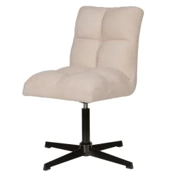 PTMD Eetkamerstoelen|Dani Draaibare Eetkamerstoel Crème