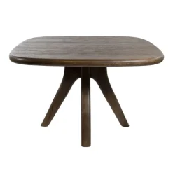 Mysons Eettafels|Dano Eettafel vierkant Mangohout espresso 120 cm