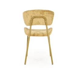 By Boo Eetkamerstoelen|Dare Eetkamerstoel Mosterd Stof