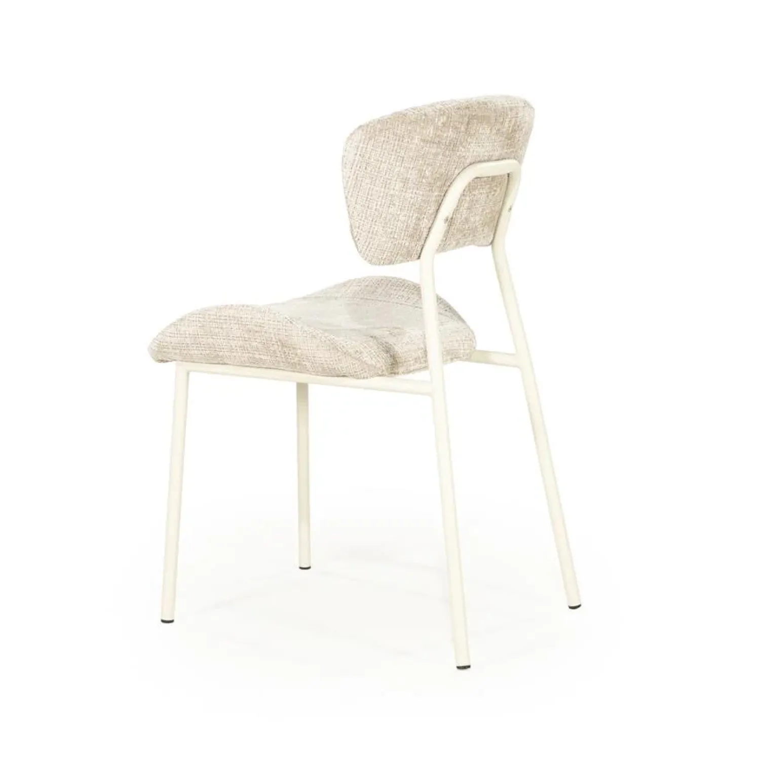 By Boo Eetkamerstoelen|Dare Eetkamerstoel Taupe Stof