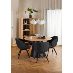 Nordhavn Eetkamerstoelen|Darlene Eetkamerstoel Antraciet