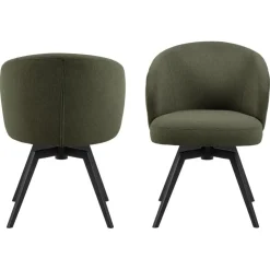 Nordhavn Eetkamerstoelen|Darlene Eetkamerstoel Groen