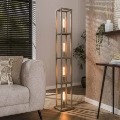 Kalfort Vloerlampen|Debby 4-lichts Vloerlamp Beige